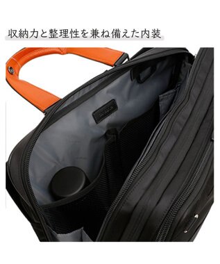 Samsonite サムソナイト 3Way バッグ エキスパンダブル  エピッド 4 ビジネスバッグ   EPID 4 ブラック/オレンジ
