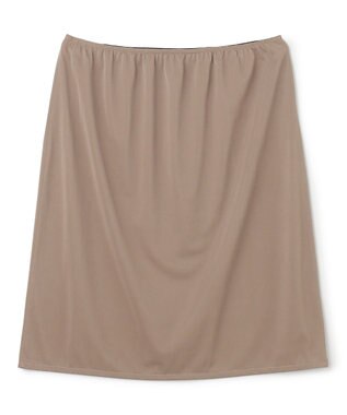 BEIGE， AGATE / Uネック メランジニットドレス Mix