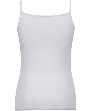 Wing インナー 綿混素材(身生地部) 汗をかいてもべたつきにくい 抗菌防臭(身生地部) 【瞬汗ドライ】 汗取り付き キャミソール 春 夏 EL1038 ウイング／ワコール パープル