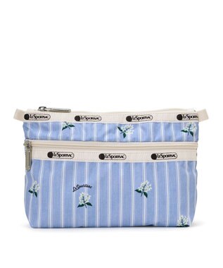LeSportsac COSMETIC CLUTCH/ジャスミンストライプ