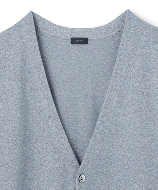 JOSEPH HOMME ウォッシャブルペーパー　カーディガン サックスブルー系
