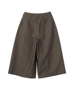 earth music&ecology ラップハーフパンツ Charcoal Gray