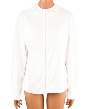 San-ai Resort（三愛水着楽園） ★新色ブルー入荷【UPF50＋】　ユニセックス　サーマルラッシュパーカー　S・M・L　【Reir（レイール）】 ホワイト