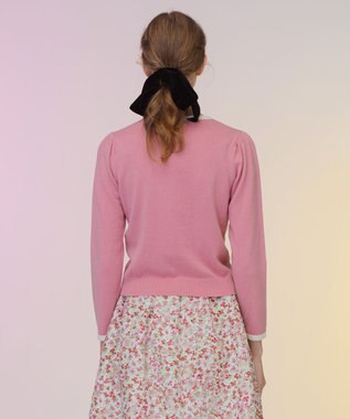 TOCCA 【洗える！】CASHEMERE プルオーバー ローズ系