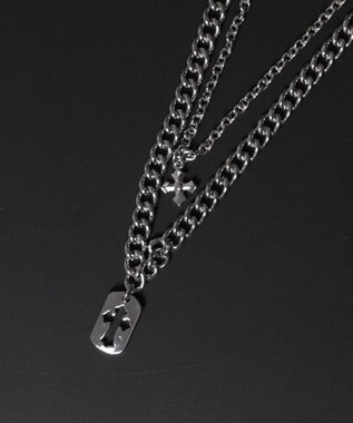 WEGO Mモチーフレイヤードネックレス 柄2