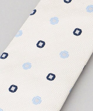 GOTAIRIKU 【日本製】ネクタイ_小紋柄 アイボリー系8