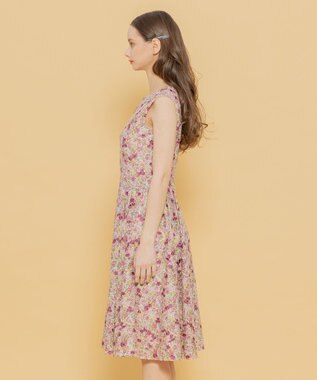 TOCCA 【LIBERTY社オリジナル素材】【洗える！】PENSTEMON ROAD ドレス ピンク系7