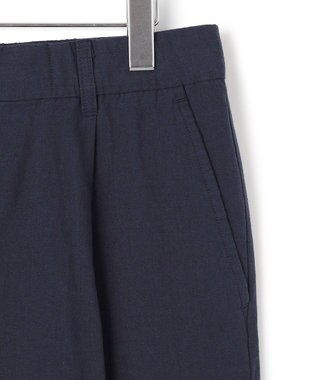 J.PRESS YORK STREET 【UNISEX】リネンリラックスパンツ ネイビー系