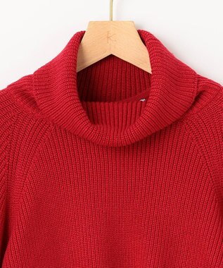 組曲 【WEB限定・2SET】オフショル風NEWツイン ニット チェリーレッド系