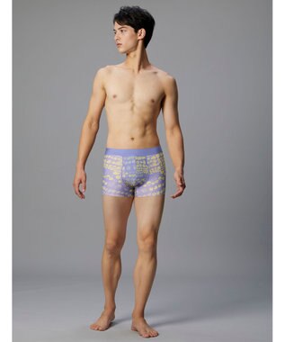 WACOAL MEN WACOAL MEN ボクサーパンツ 【気持ちいいパンツ】 動いてもズレにくい フロントの安定性・快適性 前閉じ 下着 メンズ WT3439 /ワコールメン パープル