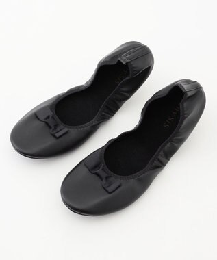 ANY SIS 【バッグ付】折りたたみ スリッパ ブラック