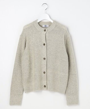 J.PRESS LADIES 【WEB限定】SHINE ニット カーディガン 【WEB限定】シルバーグレー系