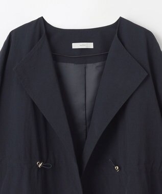 ANY ナイロンミニグログランコート ネイビー