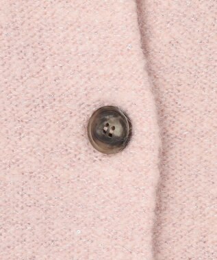 J.PRESS LADIES 【WEB限定】SHINE ニット カーディガン 【WEB限定】ピンク系