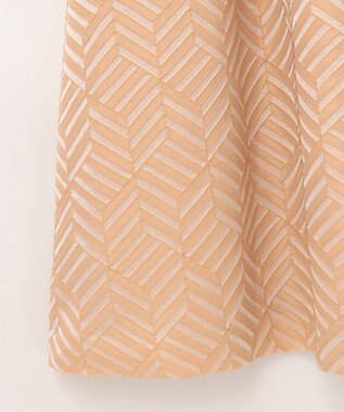 GRACE CONTINENTAL キカジャガードタックドレス ベージュ