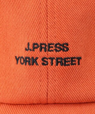 J.PRESS YORK STREET 【UNISEX】ロゴキャップ オレンジ系