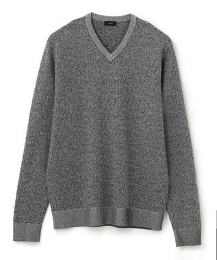 JOSEPH HOMME ライトアムンゼン　Ｖネックニット ライトグレー系