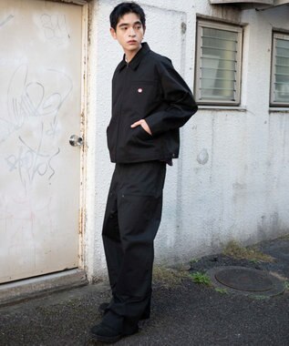 WEGO 別注RED　KAPダブルニーチノパンツ ブラック