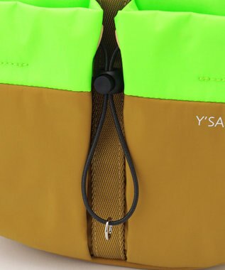 Y'SACCS Y’SACCS×SHIHO　COLONE(コロン）コンビカラーショルダーバッグ グリーン