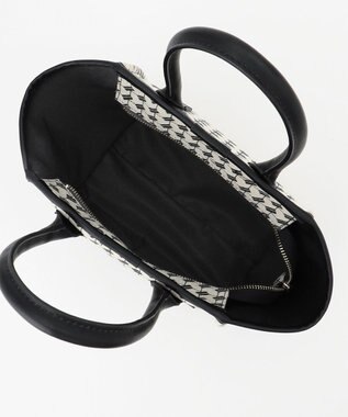 ICB プリントトート ブラック系