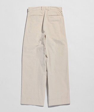 LENO CORDUROY TROUSERS　コーデュロイタックパンツ IVORY