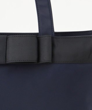 TOCCA 【撥水・A4サイズ対応】RIBBON BRICK A4TOTE トートバッグ ネイビー系