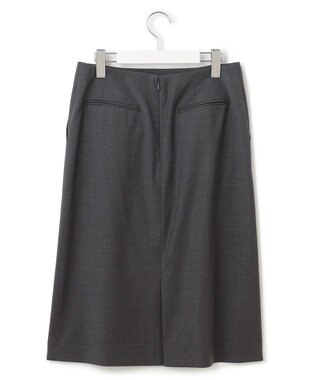 23区 ファインネスウール タイト スカート グレー系