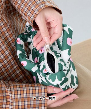 ROOTOTE 0697【弾む軽さフェザールー】FE.べビール―.フラワーRTG-A 02：グリーン