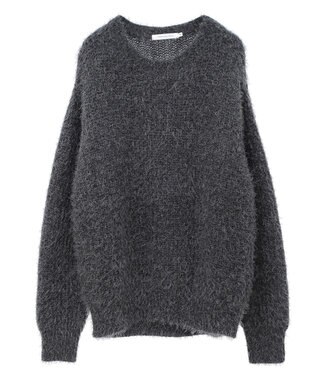 AMERICAN HOLIC フェザーゆるニットプルオーバー Charcoal Gray