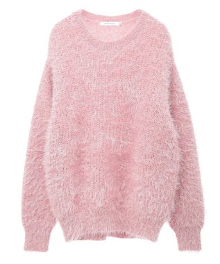 AMERICAN HOLIC フェザーゆるニットプルオーバー Pink