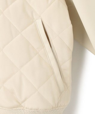 BEIGE， PEONY / スタジアムジャンパー Ecru x Ecru