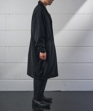 muuc 9ポケット搭載 トラベラーズコート〈大人の手ぶらコート〉〈3シーズン〉〈手洗い可〉〈ユニセックス・大きいサイズあり〉〈日本製〉〈軽い〉〈暖かい〉 ブラック