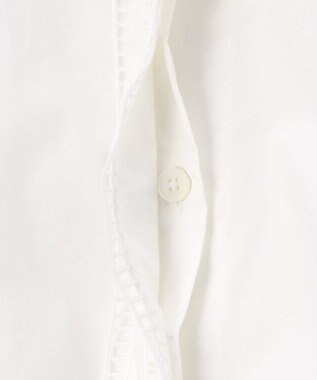 Paul Smith エンブロイダリー 半袖ブラウス オフホワイト