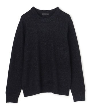 JOSEPH HOMME 【新素材】ペーパーウールミックス　クルーネックニット ネイビー系