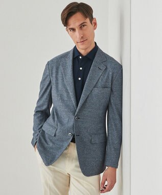 GOTAIRIKU ３年連続売上NO1【吸水速乾/洗える/ストレッチ】ノルマンディーリネン カーディガンジャケット(25/26年モデル)