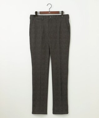 JOSEPH ABBOUD 【キングサイズ・ウエストも伸びる！/ストレッチ/弱撥水】ツィーディジャージ パンツ ダークブラウン系4