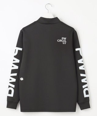 PW CIRCULUS 【イージーケア / 軽量 / 一枚でサマになる】【MEN】 ロングスリーブ モックネック ブラック系