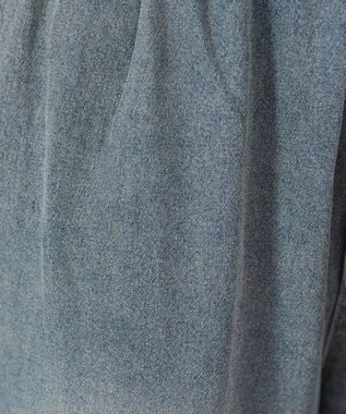 WEGO 【ANGIE VINTAGE】デニムイージーパンツ サックス