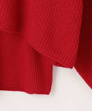 組曲 【WEB限定・2SET】オフショル風NEWツイン ニット チェリーレッド系