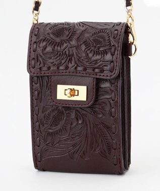 GRACE CONTINENTAL ChainMiniBag ボルドー