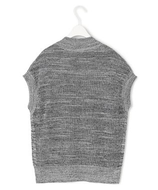 ICB 【洗える】ルレックスベースダイ プルオーバーニット シルバー系7