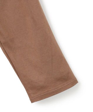 ICB L 【洗える】46Gハンドレッドジャージー プルオーバー ブラウン×サックス系