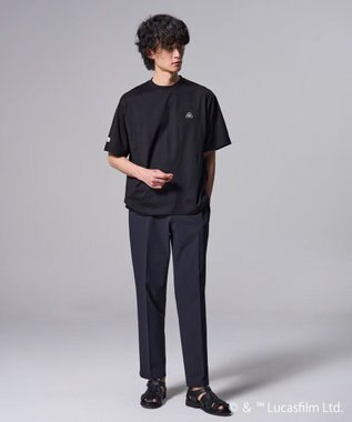 JOSEPH HOMME 【WEB限定】【スター・ウォーズ 】 JOSEPH HOMME スター・ウォーズ / リラックスフォルム クルーネックワッペンＴシャツ ブラック系