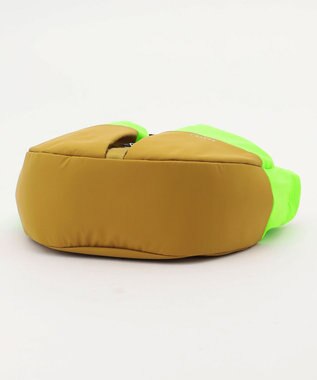 Y'SACCS Y’SACCS×SHIHO　COLONE(コロン）コンビカラーショルダーバッグ グリーン