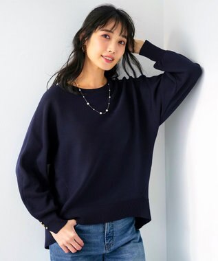 ANY SIS L 【花粉対策】ドルマン ニット