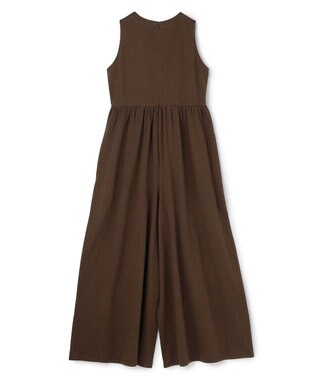 uncrave プレーンジャージー オールインワン ブラウン