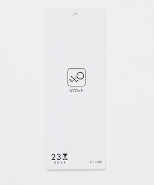 23区GOLF 【MEN】【UVカット】ハニカムカノコ長袖ポロシャツ レッド系