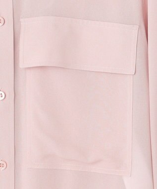 BEIGE， OLGA / シャーリングブラウス Nude