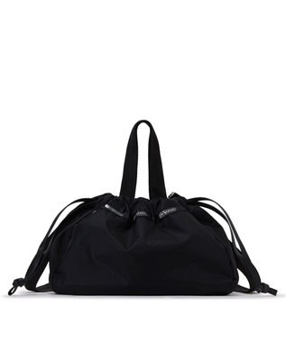 LeSportsac E/W CITY DRAWSTRING BAG??? /アップタウンブラック/ブラック アップタウンブラック/ブラック