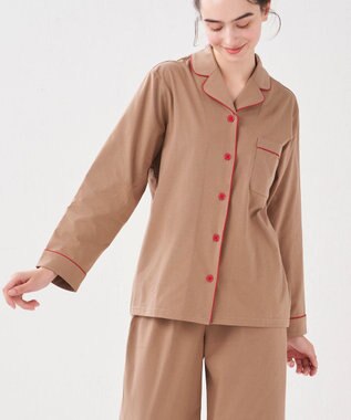 une nana cool 【綿混】なめらか天竺パジャマ LB